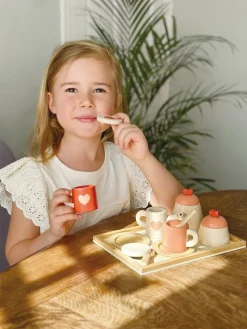 Mentari Theeset met Dienblad Hout