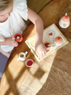 Mentari Theeset met Dienblad Hout