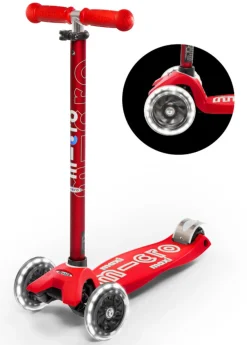 Micro Step Maxi Micro Step Deluxe Rood Led