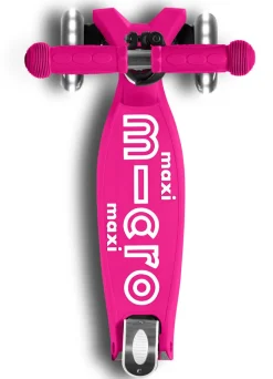 Micro Step Maxi Micro Step Deluxe Inklapbaar Neon Roze Led