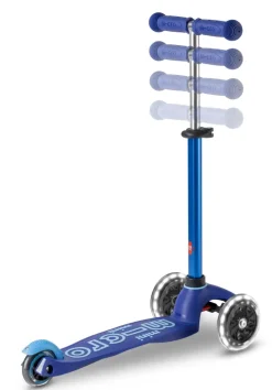 Micro Step Micro Mini Deluxe 3in1 Push Blauw LED