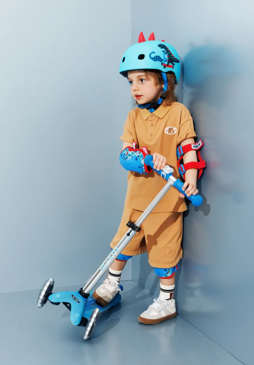 Micro Step Mini Micro Deluxe Glow LED Plus Arctic Blue