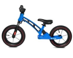 Micro Step Mini Micro Loopfiets Deluxe Blauw