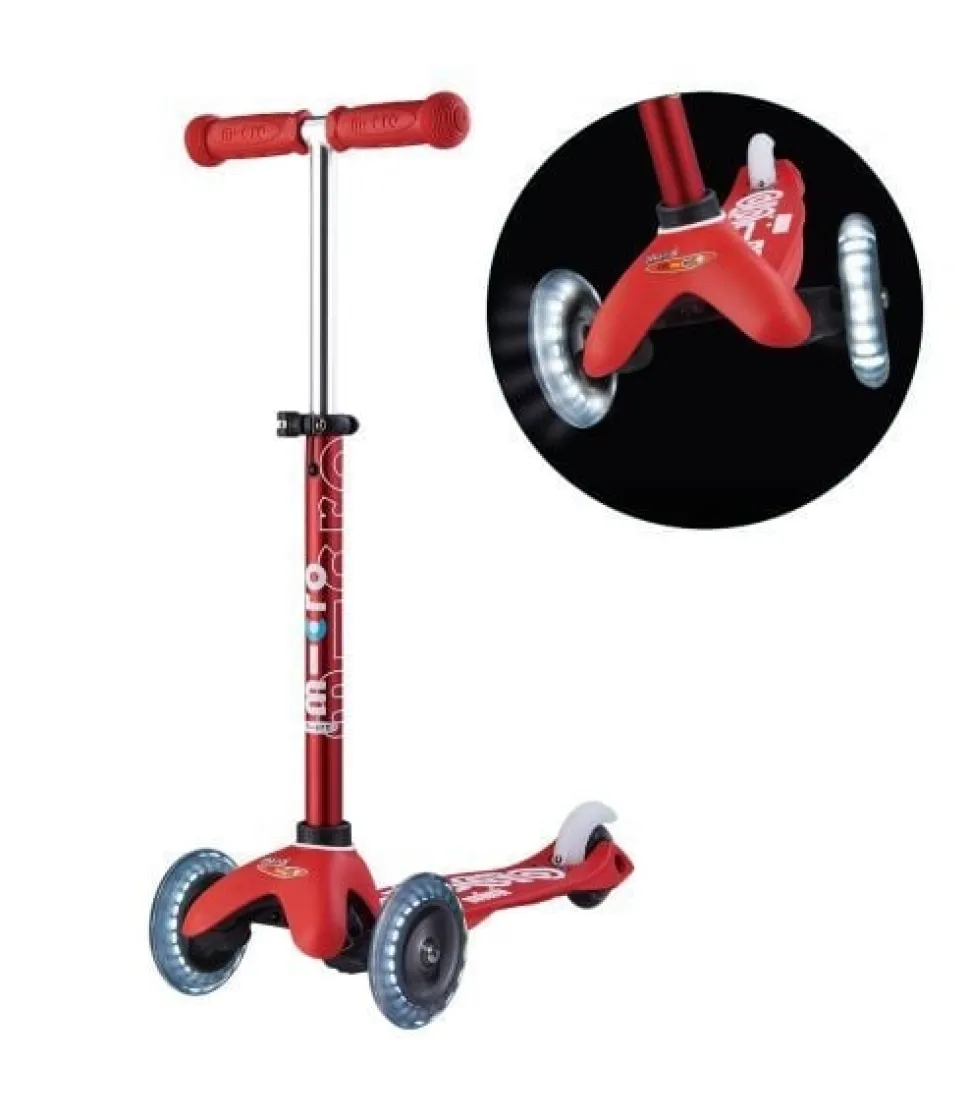 Micro Step Mini Micro Step Deluxe Rood Led