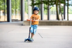 Micro Step Mini Micro Step Deluxe LED Marineblauw