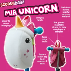 Micro Step Scootabagz Eenhoorn Tas