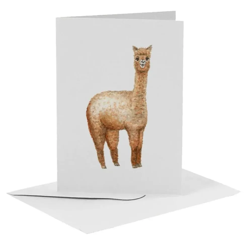 MiesToGo Wenskaart Alpaca