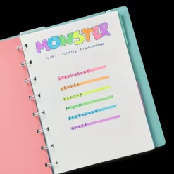 Ooly Markeerstiften Mini Monster Geur set 6-delig