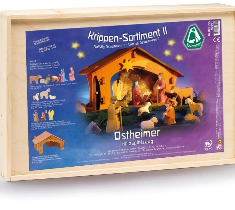 Ostheimer Kerststal II Complete Set 13-delig 60201