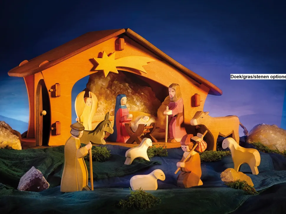 Ostheimer Kerststal II Complete Set 13-delig 60201