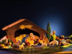 Ostheimer Kribbe met Kind 2-delig 40403