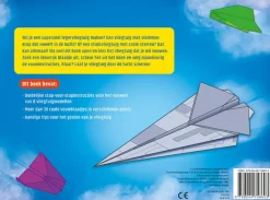 Papieren vliegtuigjes - stap voor stap