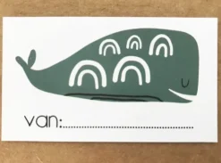 Pepermints Bewaardoosje Walvis