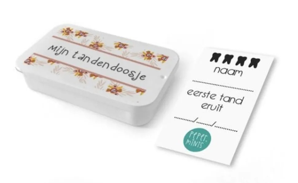 Pepermints Tandendoosje Floral