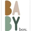 Pepermints Wenskaart Baby Boy.