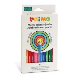 Primo Jumbo Kleurpotloden ø5.5 Set 12-delig