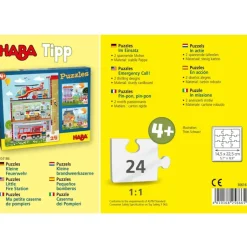 Puzzels In actie 24pcs set  2-delig