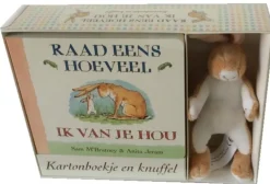 Raad eens hoeveel ik van je hou (Boek en Knuffel)