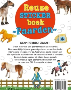 Reuze stickerboek Paarden