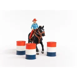 Schleich Barrel Racing met Cowgirl