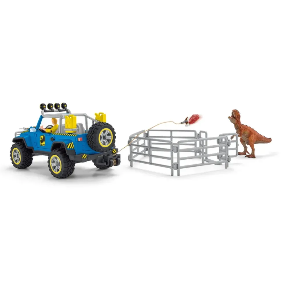 Schleich Speelset Off Road Jeep met Dino Wachtpost 41464