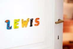 Scratch Letter Dieren Hout