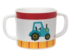 sigikid Beker met Handvat Melamine Tractor