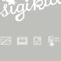 sigikid Bord Melamine Konijn Blauw