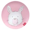 sigikid Bord Melamine Konijn Roze