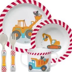 sigikid Dinner Set Bouw Melamine