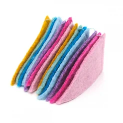 Sjaalmetverhaal Viltslinger Vlag Pasteltinten