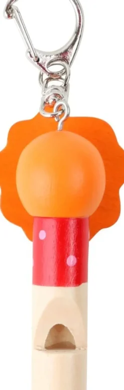 Sleutelhanger Fluit 6-delig Hout