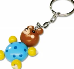 Sleutelhanger Jonge Dieren Hout Set 12-delig