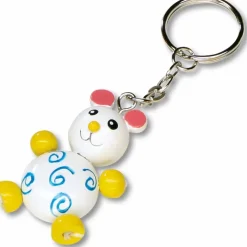 Sleutelhanger Jonge Dieren Hout Set 12-delig