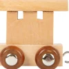 Small Foot Lettertrein Natuurlijk Hout
