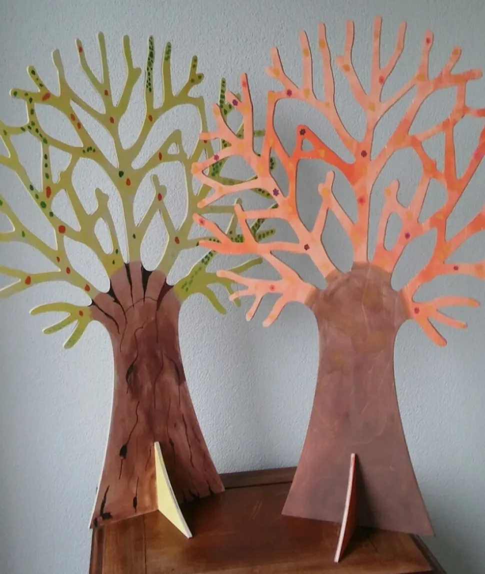 Speelbelovend Sierboom Seizoensboom Hout