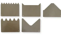 Speelbelovend Zandkam Set 5-delig Hout