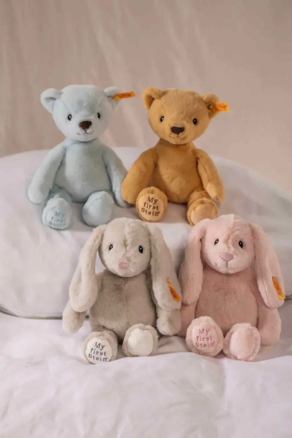 Steiff Knuffel Konijn Soft Cuddly Friends My First Steiff Hoppie