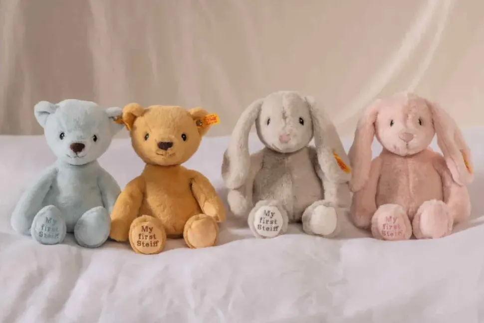 Steiff Knuffel Konijn Soft Cuddly Friends My First Steiff Hoppie