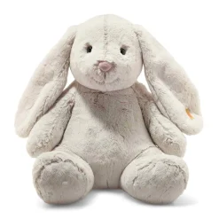 Steiff Knuffel Soft Cuddly Friends Hoppie Haas Lichtgrijs 48cm
