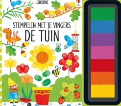 Stempelen met je vingers - De Tuin