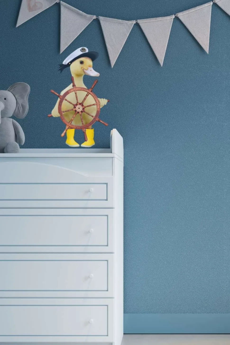 Sticky Tales Muursticker Eendje Pieter Potter