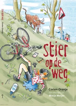 Stier op de weg