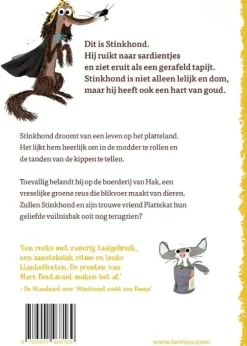 Stinkhond op de boerderij