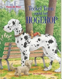 Teckel Teun zoekt het hogerop