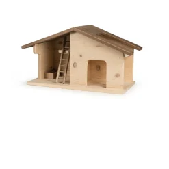 Trauffer Stal 2018 met Bruin Dak Hout