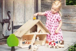 Trauffer Stal 2001 met Bruin Dak Hout