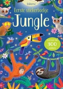 Uitgeverij Usborne Eerste stickerboekje Jungle