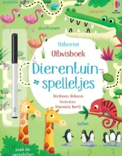 Uitwisboek Dierentuinspelletjes
