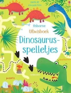 Uitwisboek Dinosaurusspelletjes